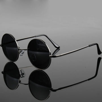 Herrera Retro Vintage Round Polarized Sunglasses