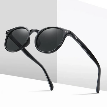 Herrera Oval Frame Sunglasses