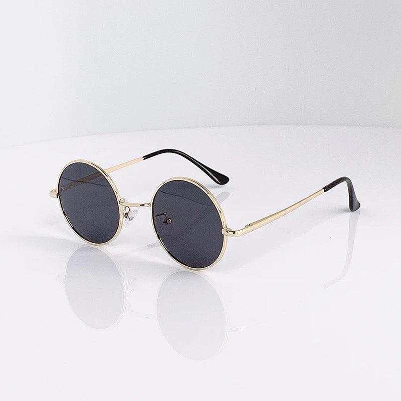 Herrera Retro Vintage Round Polarized Sunglasses